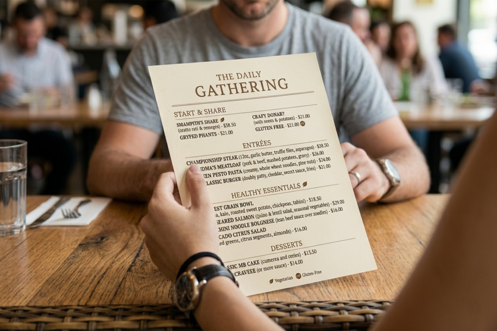 Eating Out With Type 2 Diabetes health type 2 diabetes menu